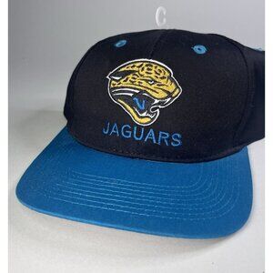 Vintage NOS GameDay Jacksonville Jaguars Adjustable Snapback Cap Hat Old Logo